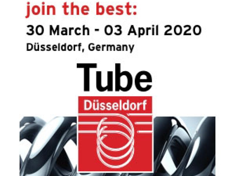 join us on booth number 10F06 at Wire&Tube 2020